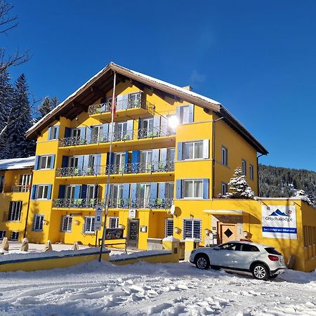 Grischalodge Das Hotel Mit Bergblick Seit 1929 - Schlicht, Preiswert Und Mit Einem Touch Nostalgie Parpan Exterior foto